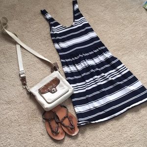 J Crew Striped Dress